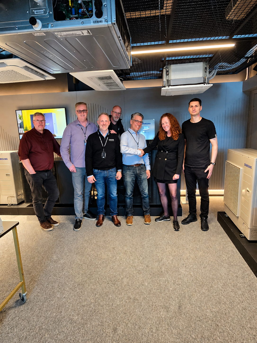 Strategiskt partnerskap med Samsung Climate Solutions