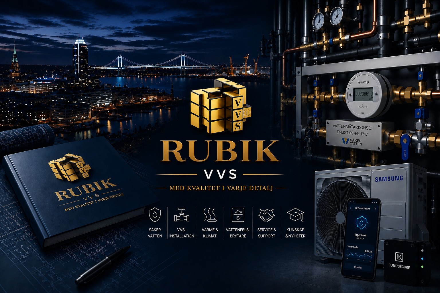 Rubik VVS – Kunskap, Innovation och Moderna Fastighetslösningar