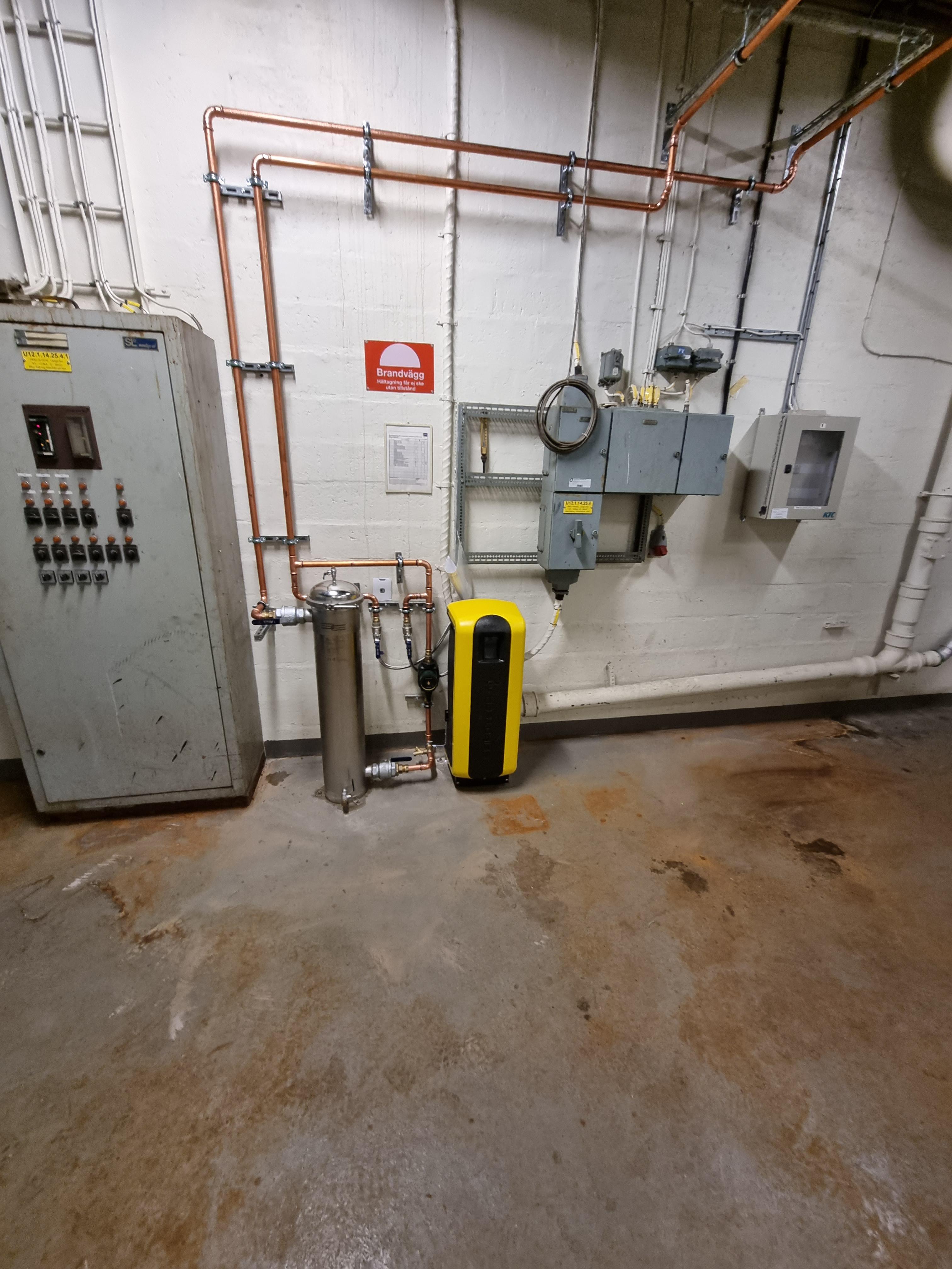 Magnetitfilter och Avgasare i kyl system