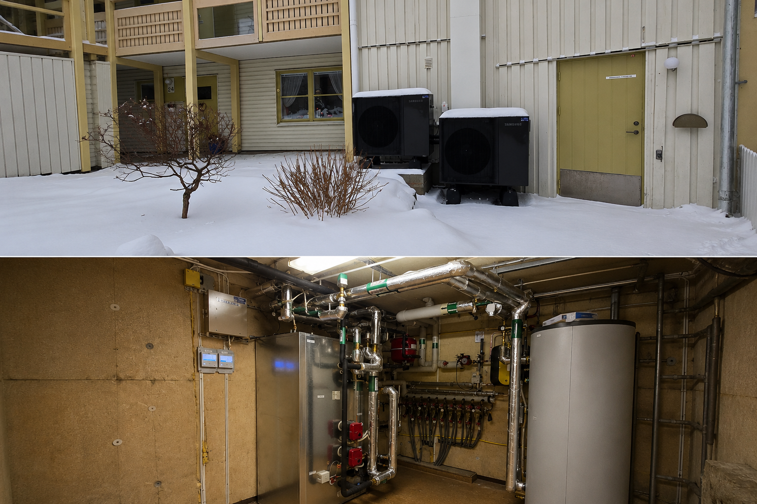 Samsung EHS R290 & Modernisering av Värmesystem för BRF i Göteborg
