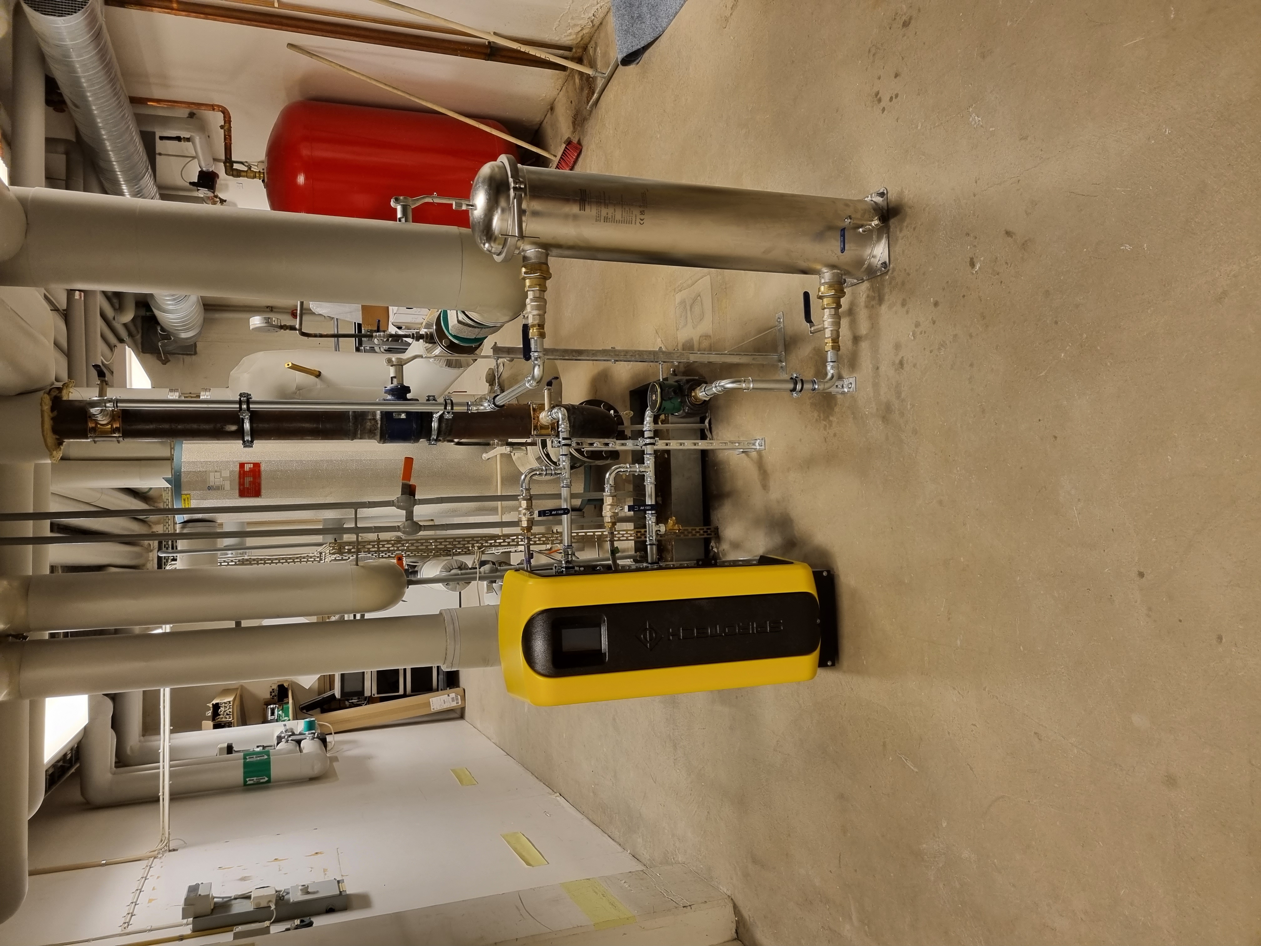 Magnetitfilter och Avgasare i värmesystem