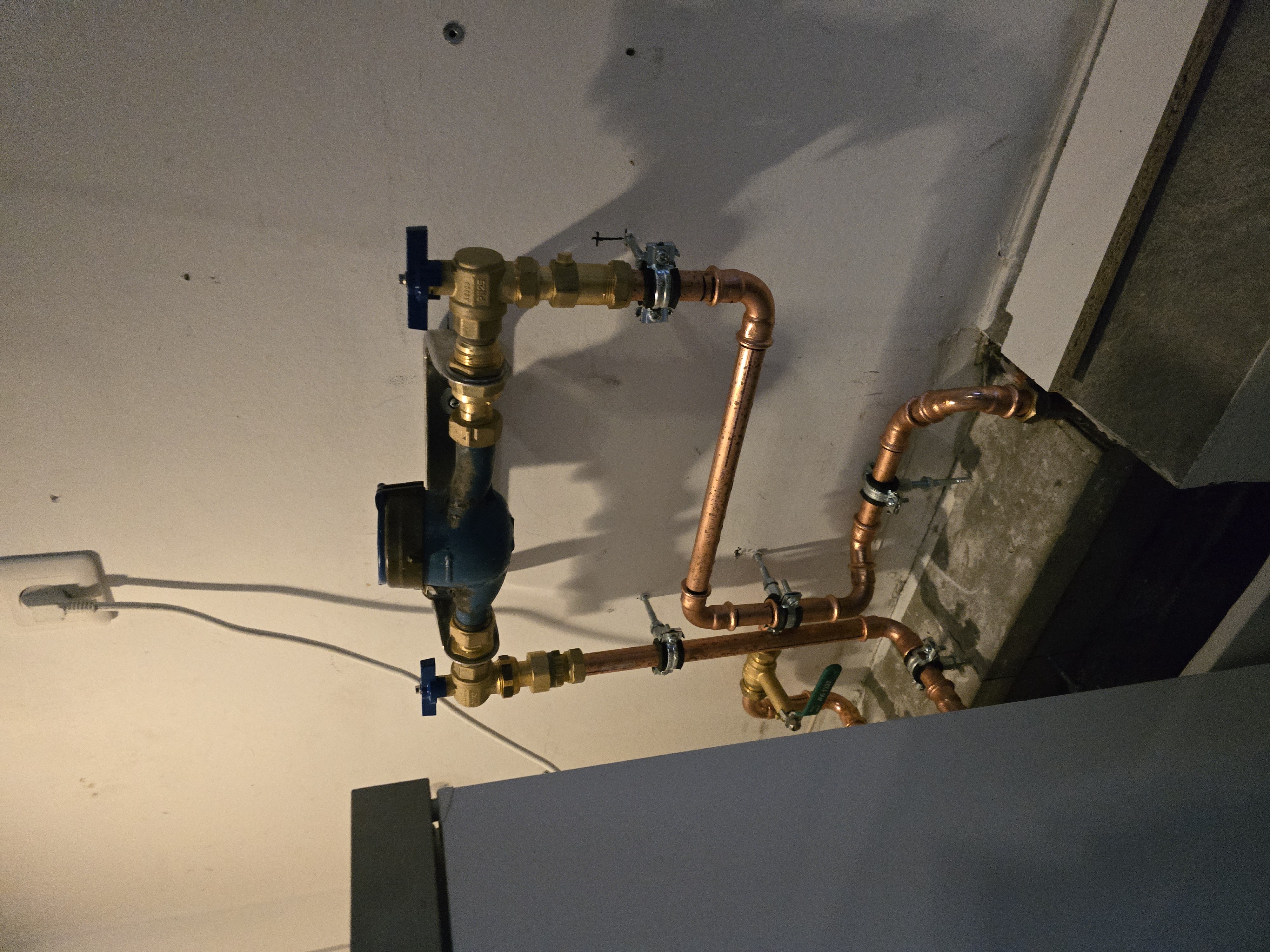 Fastighetsprojekt med läckageskydd och ny vattenmätarinstallation