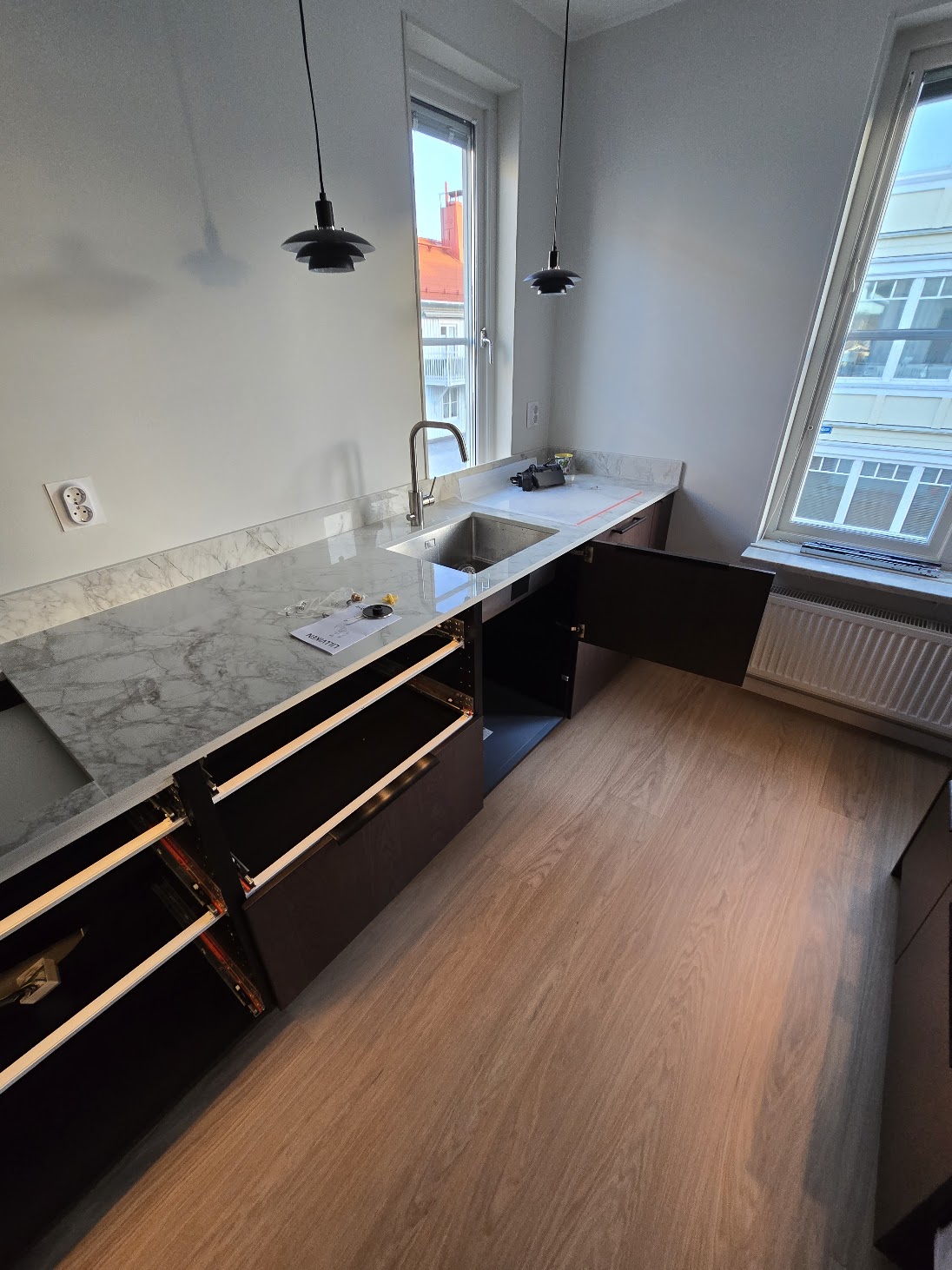 Modernisering av kök och VVS-system – Centrala Göteborg