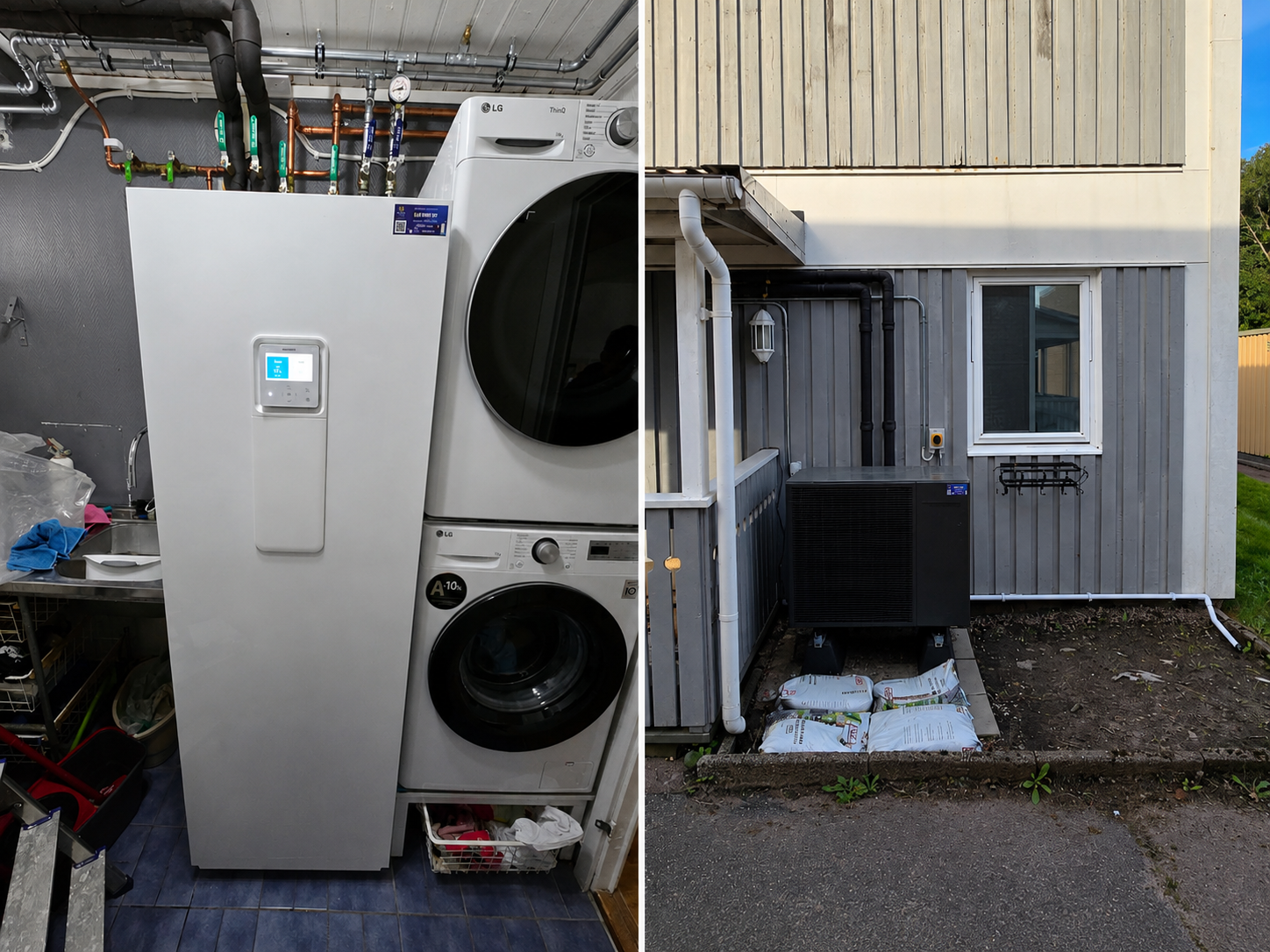 Högtemperaturvärmepump för nordiskt klimat